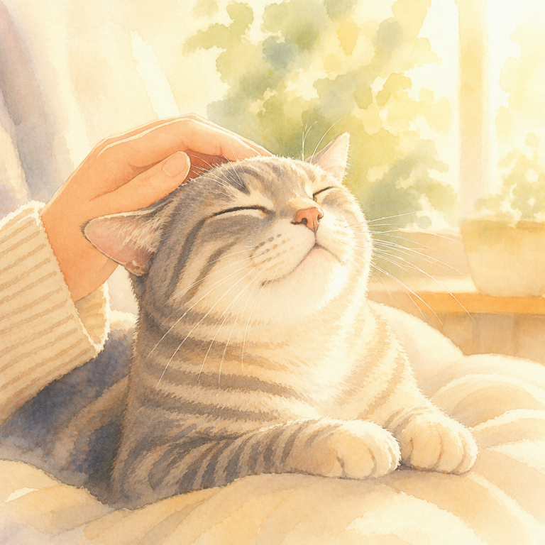 猫のゴロゴロは、ご機嫌のサイン?